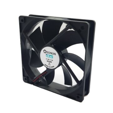 فن12×12سانت24ولت قطر25میلیمتر دی تک